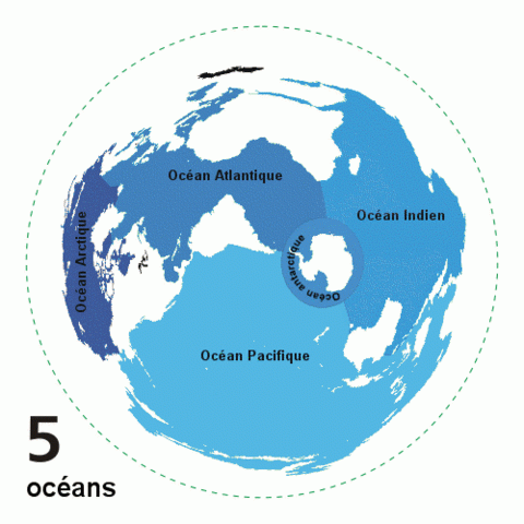 ile oceanów jest na świecie
