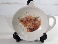 skapek na herbatę z motywem krowy highland cattle