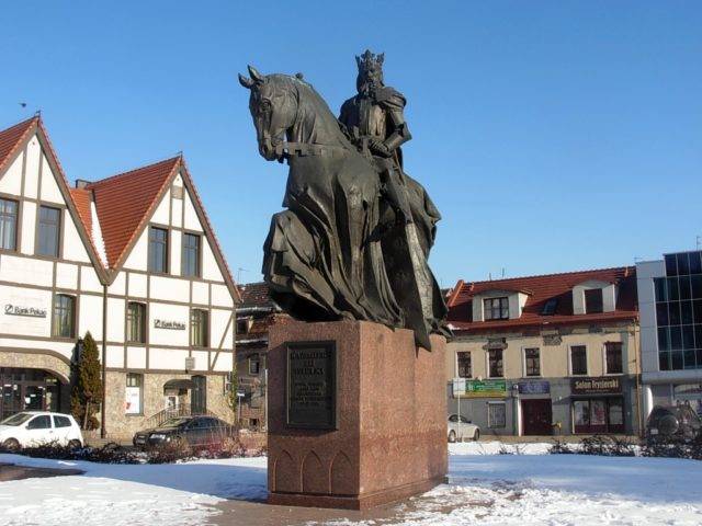 Pomnik króla Kazimierza Wielkiego w Bydgoszczy