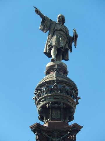 statua Krzysztofa Kolumba Barcelona